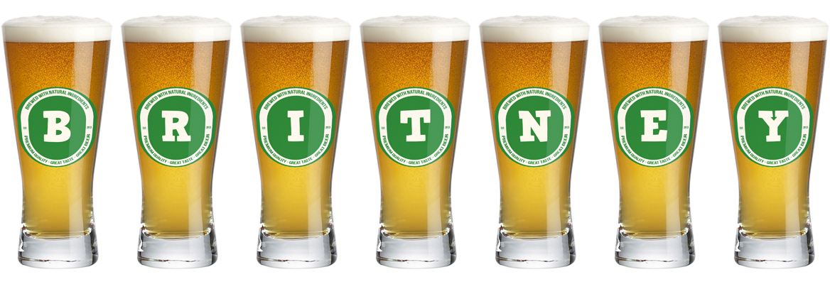 Britney lager logo