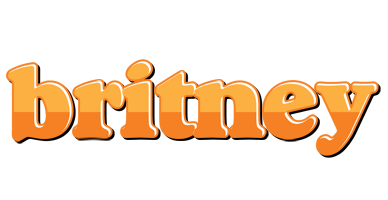 Britney orange logo