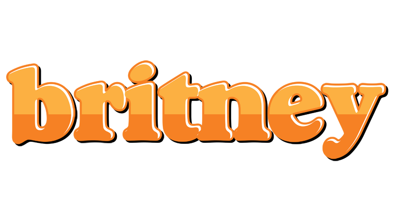Britney orange logo