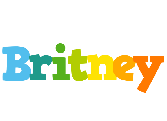Britney rainbows logo