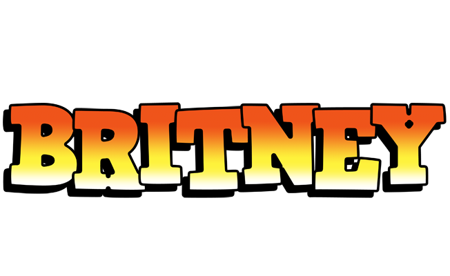Britney sunset logo