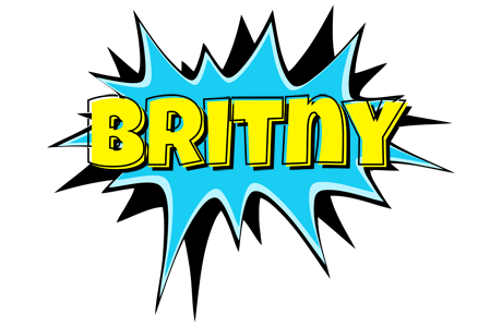 Britny amazing logo