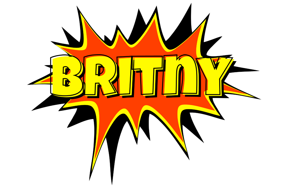 Britny bazinga logo