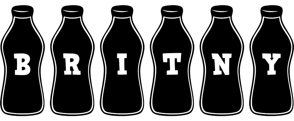 Britny bottle logo