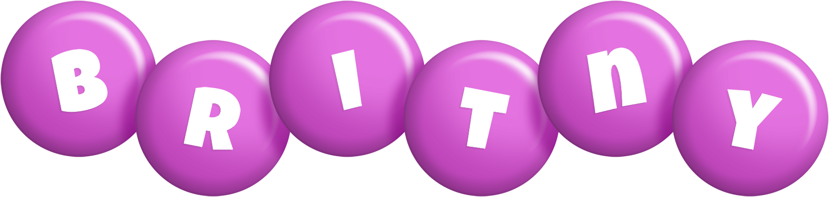 Britny candy-purple logo