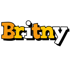 Britny cartoon logo