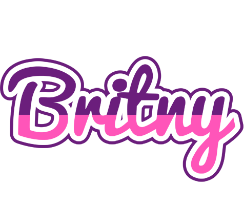 Britny cheerful logo
