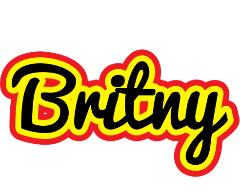 Britny flaming logo