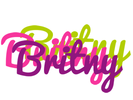 Britny flowers logo