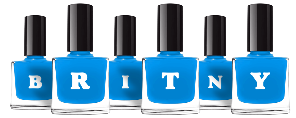 Britny glossy logo