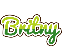 Britny golfing logo