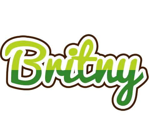 Britny golfing logo