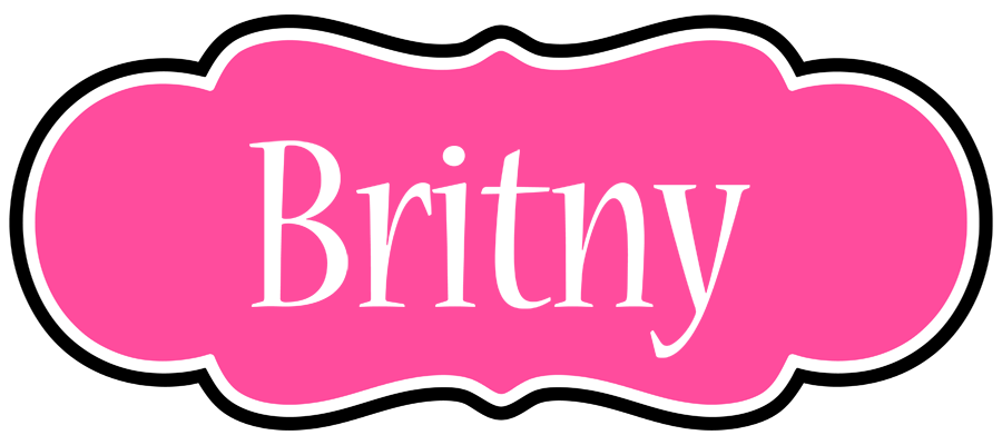 Britny invitation logo