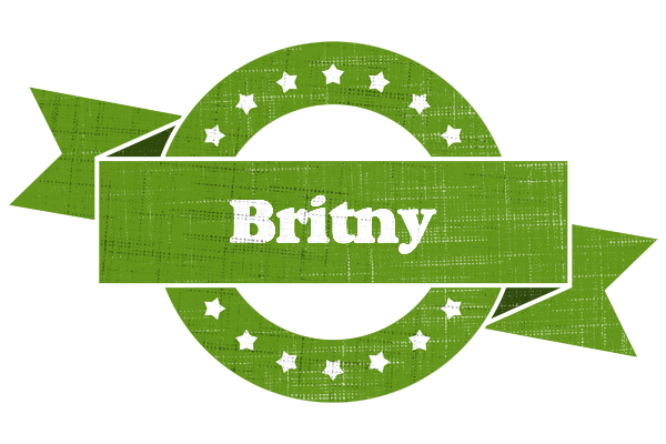 Britny natural logo