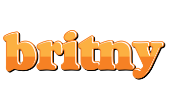 Britny orange logo