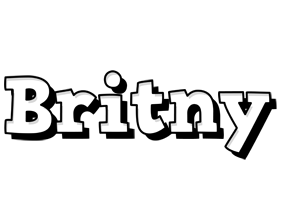 Britny snowing logo