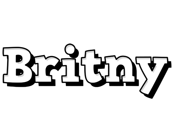 Britny snowing logo