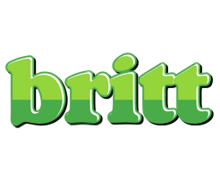 Britt apple logo