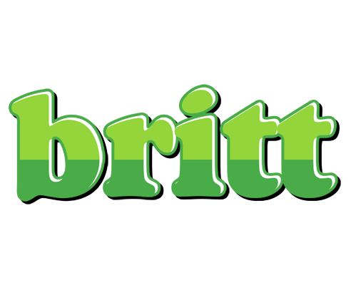 Britt apple logo