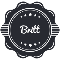 Britt badge logo