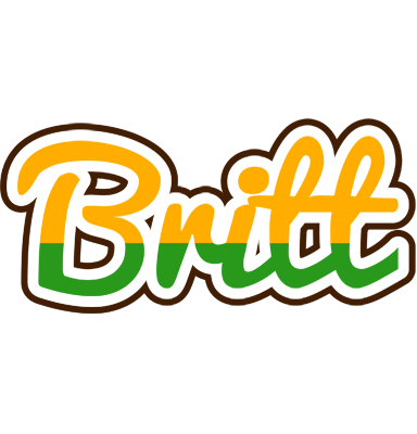 Britt banana logo