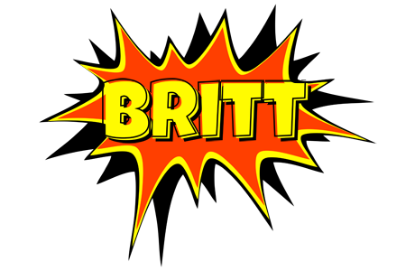 Britt bazinga logo