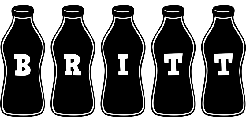 Britt bottle logo