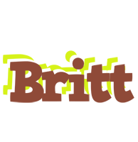 Britt caffeebar logo