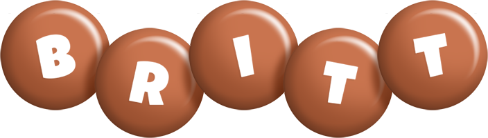 Britt candy-brown logo