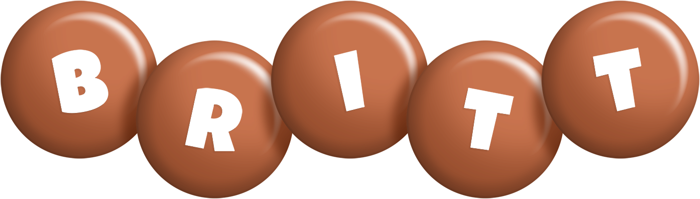 Britt candy-brown logo