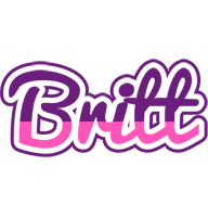 Britt cheerful logo