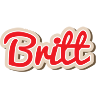 Britt chocolate logo