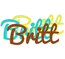 Britt cupcake logo