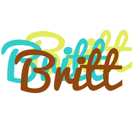 Britt cupcake logo
