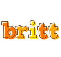 Britt desert logo