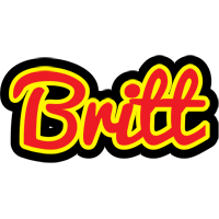 Britt fireman logo