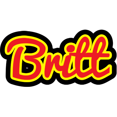 Britt fireman logo