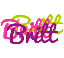 Britt flowers logo