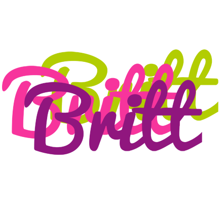Britt flowers logo