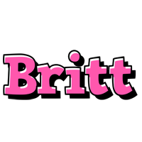 Britt girlish logo