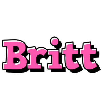 Britt girlish logo
