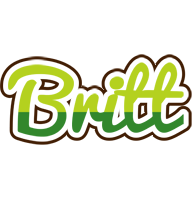 Britt golfing logo