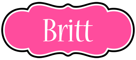 Britt invitation logo