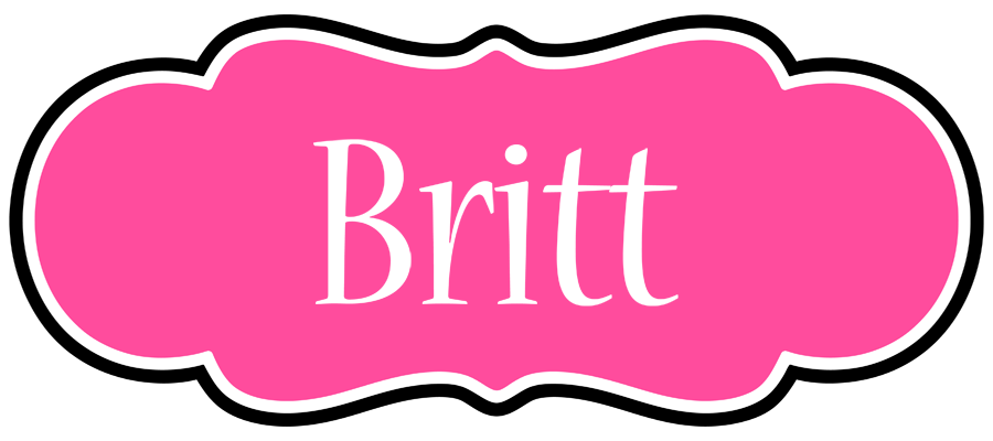 Britt invitation logo