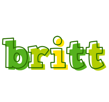 Britt juice logo