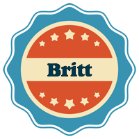 Britt labels logo