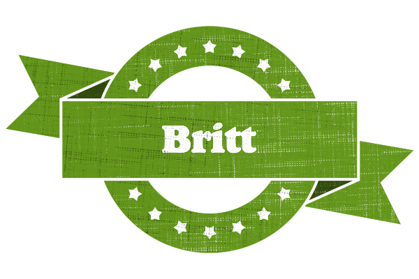 Britt natural logo