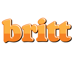 Britt orange logo