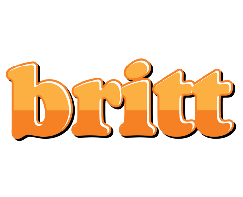 Britt orange logo