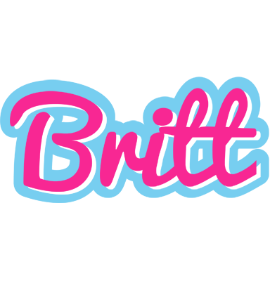 Britt popstar logo